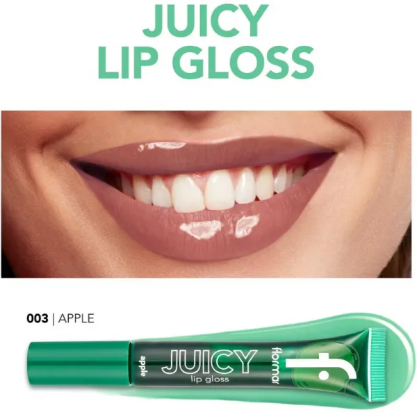 flormar Juicy Lip Gloss hydratačný lesk na pery odtieň 003 Apple 10 ml
