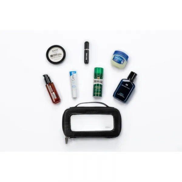 Notino Travel Collection In-Flight Pouch kozmetický kufrík Black 20x10x5 cm 1 ks