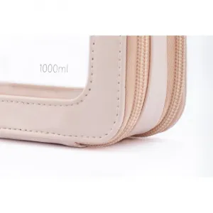 Notino Travel Collection In-Flight Pouch kozmetický kufrík Beige 20x10x5 cm 1 ks