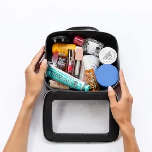 Notino Travel Collection Beauty Box kozmetický kufrík Black 1 ks