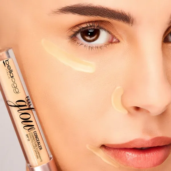 bellaoggi Feel Glow Concealer krycí korektor SPF 15 odtieň Golden Beige 2.5 ml