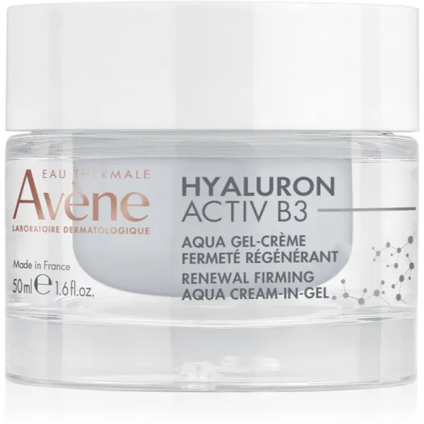 Avène Hyaluron Activ B3 Renewal Firming Aqua Cream-in-Gel hydratačný gél krém pre obnovu kožnej bariéry 50 ml