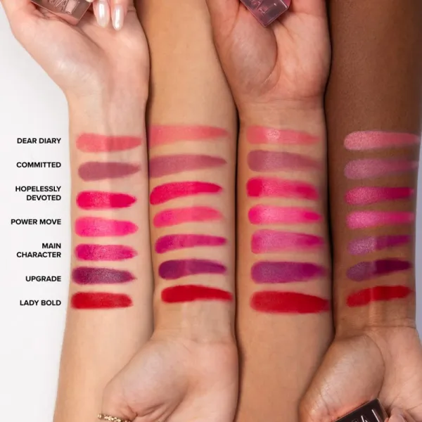 Too Faced Lady Bold Cream Lipstick krémový rúž pre dlhotrvajúci efekt odtieň Hopelessly Devoted 3,3 g