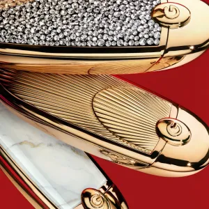 GUERLAIN Rouge G Double Mirror Jewel Case puzdro na rúž so zrkadielkom Le Marbre 1 ks