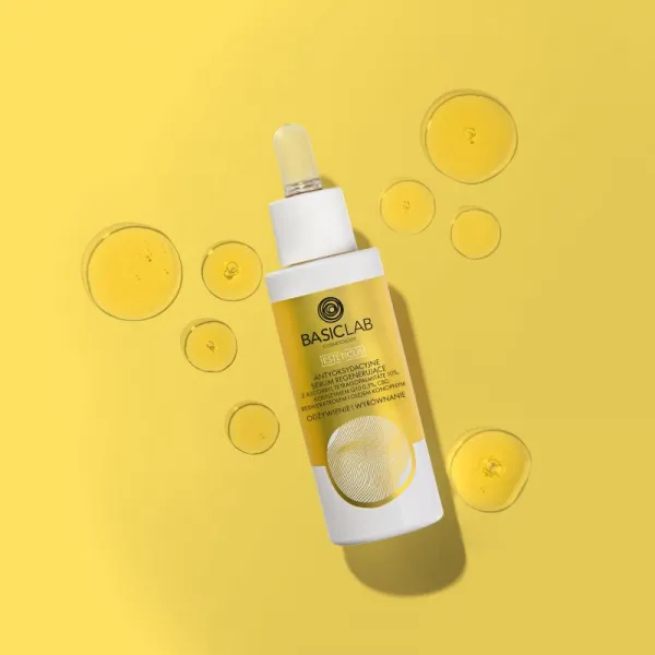 BasicLab Cosmetology Esteticus antioxidačné olejové sérum na tvár s CBD 30 ml