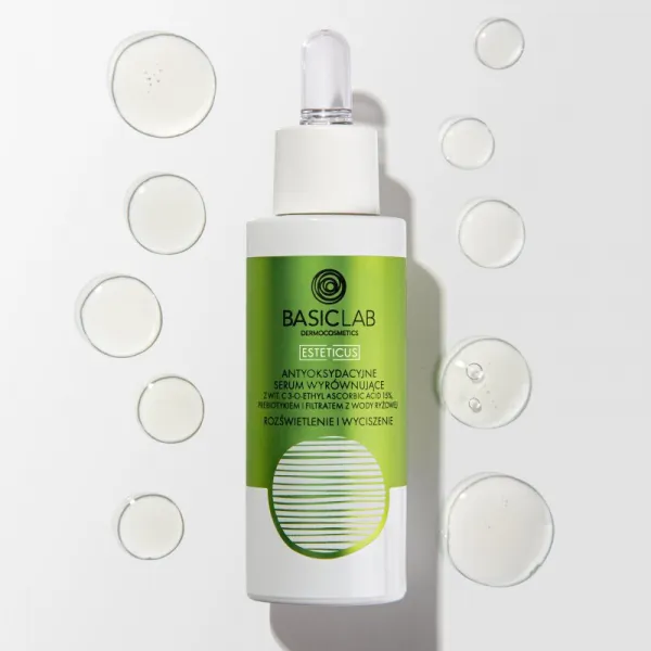 BasicLab Dermocosmetics Esteticus rozjasňujúce sérum s antioxidačným účinkom 15% Vitamin C 30 ml