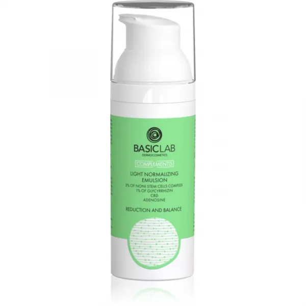 BasicLab Dermocosmetics Complementis ľahká hydratačná emulzia pre mastnú a problematickú pleť 50 ml