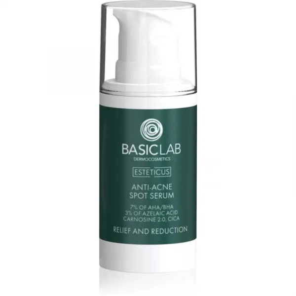 BasicLab Dermocosmetics Esteticus lokálna starostlivosť proti akné s AHA 15 ml