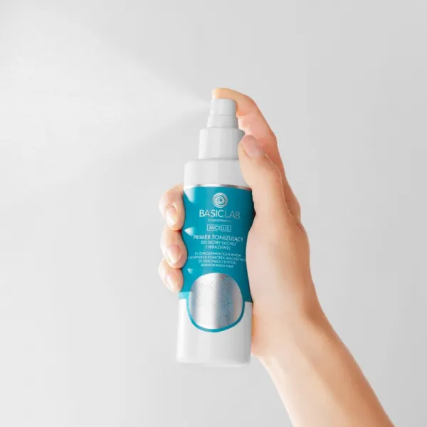 BasicLab Dermocosmetics Micellis pleťové tonikum v spreji pre suchú až citlivú pleť 150 ml