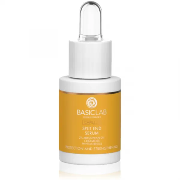 BasicLab Dermocosmetics Capillus olejové sérum na rozstrapkané končeky vlasov 15 ml