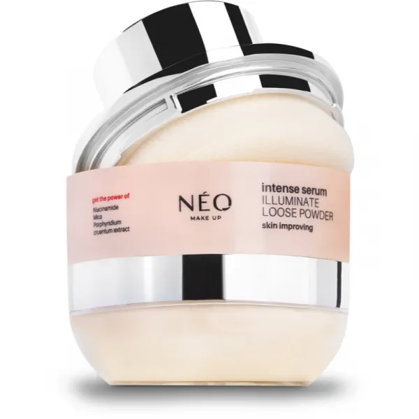 NEO MAKE UP Intense Serum Illuminate Loose Powder rozjasňujúci sypký púder 10 g