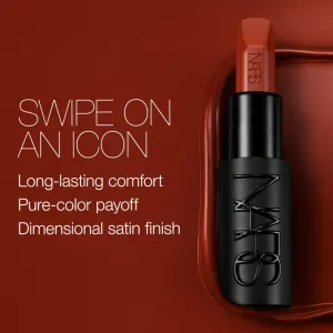 NARS Explicit Lipstick saténový rúž odtieň UNAUTHORIZED 3.8 g