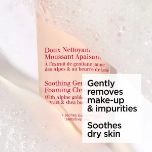 Clarins Cleansing Soothing Gentle Foaming Cleanser jemná odličovacia pena s upokojujúcim účinkom 125 ml