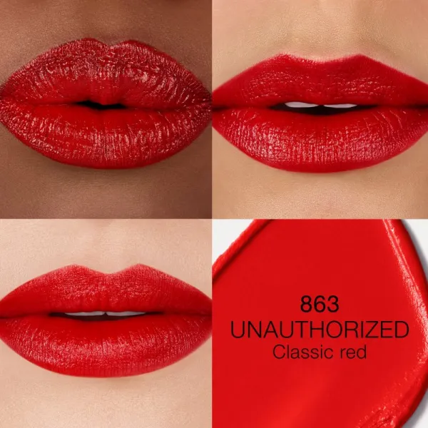 NARS Explicit Lipstick Ultimate Luxury saténový rúž odtieň UNAUTHORIZED 3.8 g