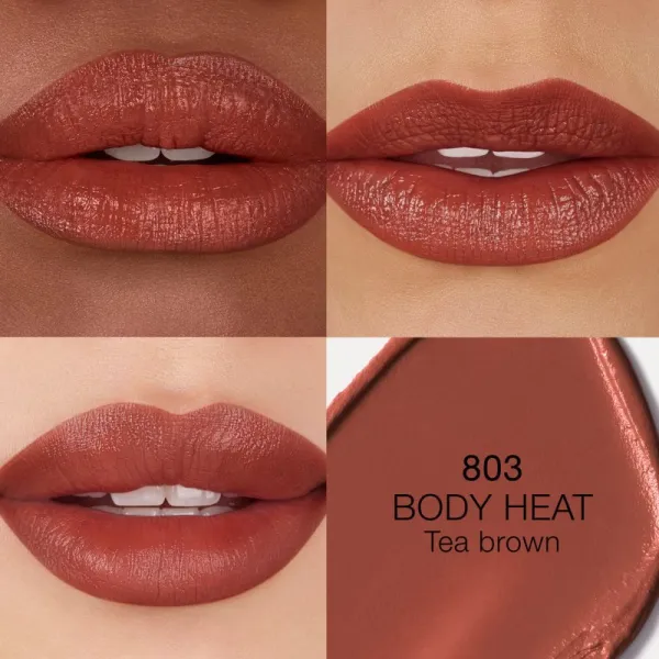 NARS Explicit Lipstick saténový rúž odtieň BODY HEAT 3.8 g