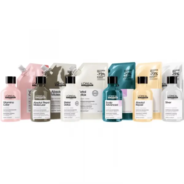 L’Oréal Professionnel Serie Expert Absolut Repair Molecular posilňujúci šampón pre poškodené vlasy 500 ml
