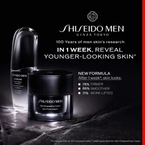 Shiseido Men Skin Empowering Advanced Cream posilňujúci krém na redukciu vrások 50 ml