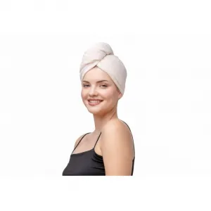 Notino Spa Collection Hair Towel uterák na vlasy Beige 1 ks