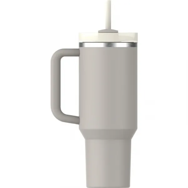 Stanley Quencher H2.O FlowState™ Tumbler tumbler z nehrdzavejúcej ocele s rúrkou Ash 1180 ml