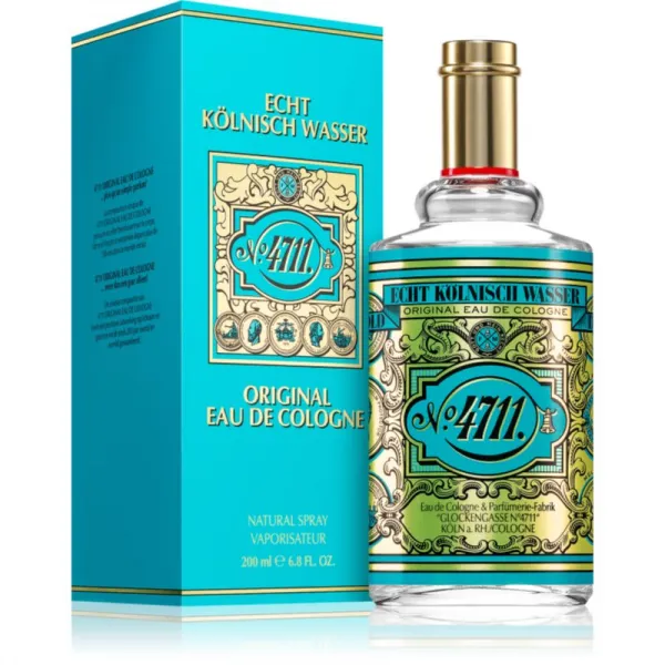 4711 Original kolínska voda s rozprašovačom unisex 200 ml
