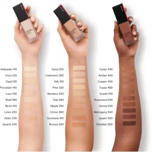 Shiseido Synchro Skin Self-Refreshing Foundation Advanced dlhotrvajúci make-up SPF 30 odtieň 320 Pine 30 ml