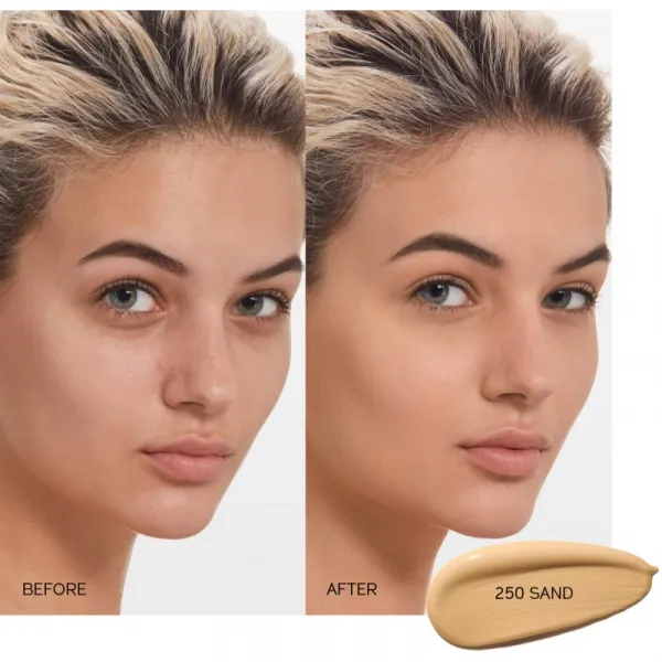 Shiseido Synchro Skin Self-Refreshing Foundation Advanced dlhotrvajúci make-up SPF 30 odtieň 250 Sand 30 ml