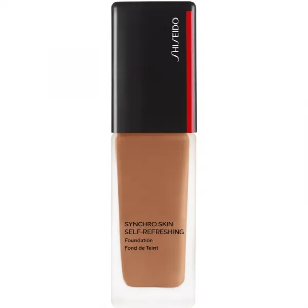 Shiseido Synchro Skin Self-Refreshing Foundation Advanced dlhotrvajúci make-up SPF 30 odtieň 510 Suede 30 ml