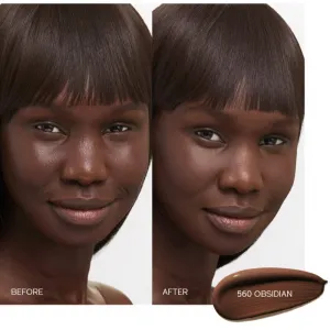 Shiseido Synchro Skin Self-Refreshing Foundation Advanced dlhotrvajúci make-up SPF 30 odtieň 560 Obsidian 30 ml