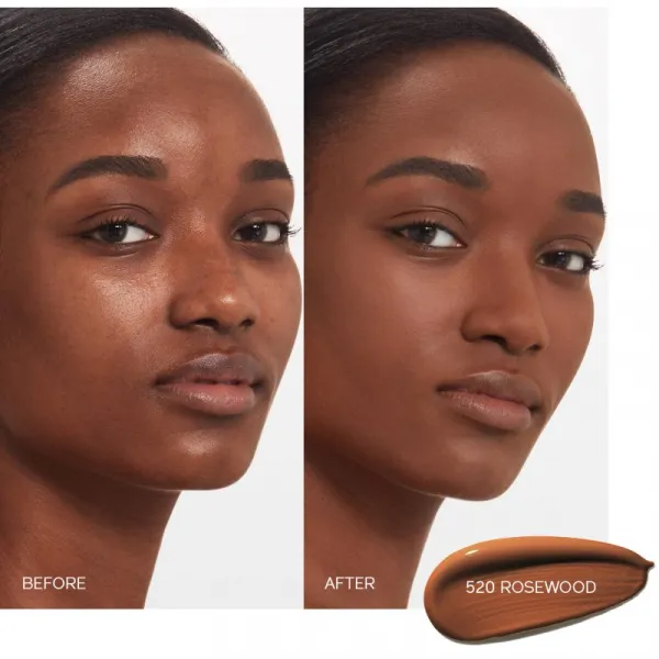 Shiseido Synchro Skin Self-Refreshing Foundation Advanced dlhotrvajúci make-up SPF 30 odtieň 520 Rosewood 30 ml