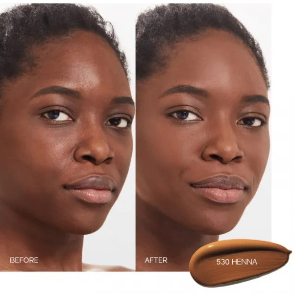 Shiseido Synchro Skin Self-Refreshing Foundation Advanced dlhotrvajúci make-up SPF 30 odtieň 530 Henna 30 ml