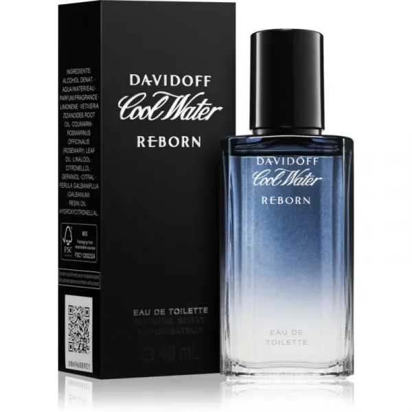 Davidoff Cool Water Reborn toaletná voda pre mužov 40 ml