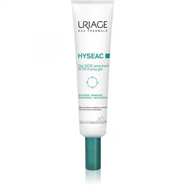 Uriage Hyséac SOS Drying Gel lokálny gél na akné proti nedokonalostiam pleti 15 ml