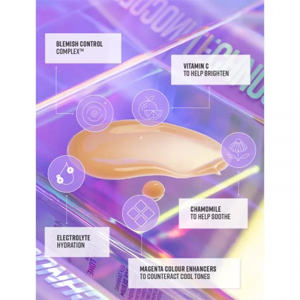 Bondi Sands Technocolor Magenta samoopaľovacie sérum na tvár 50 ml