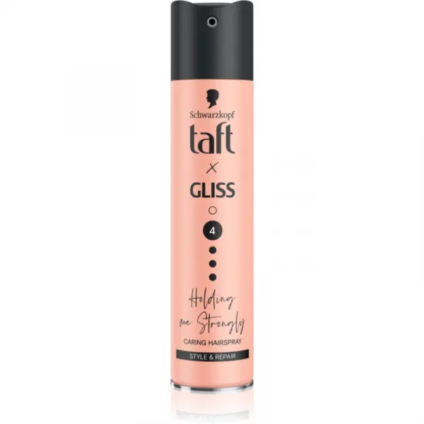 Schwarzkopf Taft x Gliss lak na vlasy so silnou fixáciou Holding me Strongly 250 ml