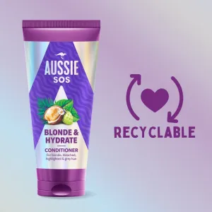 Aussie SOS Blonde Hydrate hydratačný kondicionér pre blond vlasy 200 ml