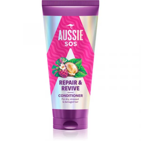 Aussie SOS Repair Revive vyživujúci kondicionér pre namáhané vlasy a vlasovú pokožku 200 ml
