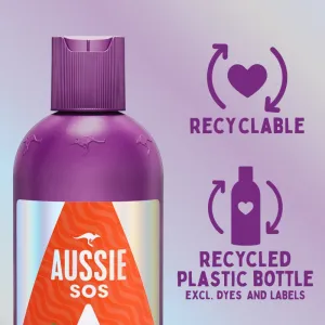 Aussie SOS Strength Length posilňujúci šampón pre dlhé vlasy 300 ml