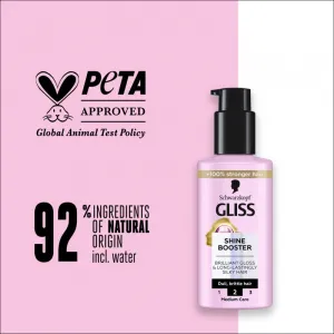 Schwarzkopf Gliss Liquid Silk bezoplachové sérum pre posilnenie a lesk vlasov Shine Booster 100 ml