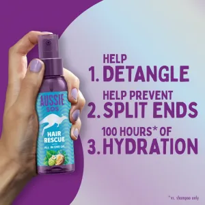 Aussie SOS Hair Rescue hydratačný a vyživujúci olej na vlasy 100 ml