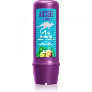 Aussie 1 Minute Miracle Color Rescue ošetrujúca maska pre farebné vlasy 250 ml