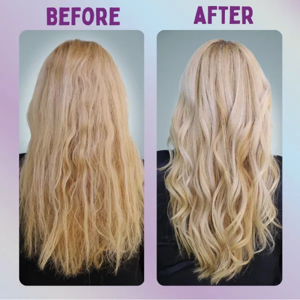 Aussie SOS Blonde Hydrate fialový tónovací šampón pre blond vlasy 300 ml