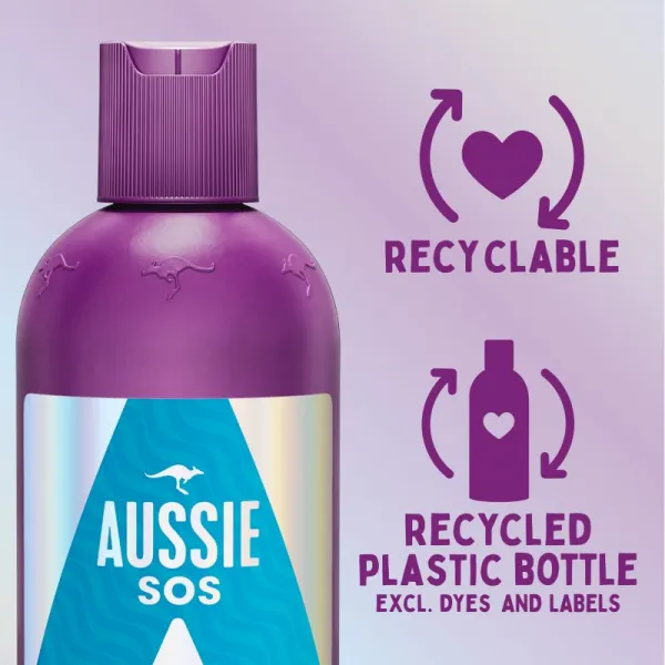 Aussie SOS Sooth Hydrate hydratačný šampón na vlasy 300 ml