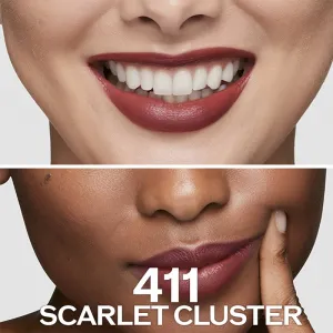 Shiseido Makeup Technosatin gel lipstick saténový rúž odtieň 411 Scarlet Cluster 4 g