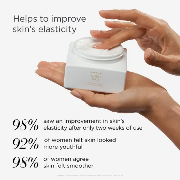 Elizabeth Arden White Tea VivaScent telový krém pre ženy 225 ml