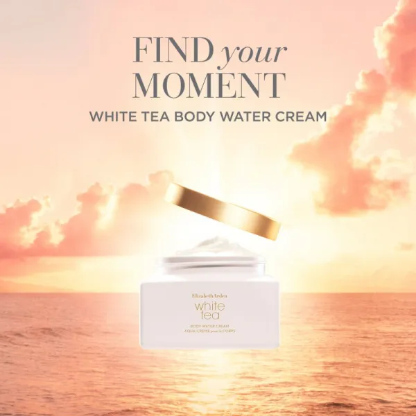 Elizabeth Arden White Tea VivaScent telový krém pre ženy 225 ml