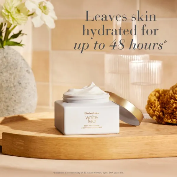 Elizabeth Arden White Tea VivaScent telový krém pre ženy 225 ml