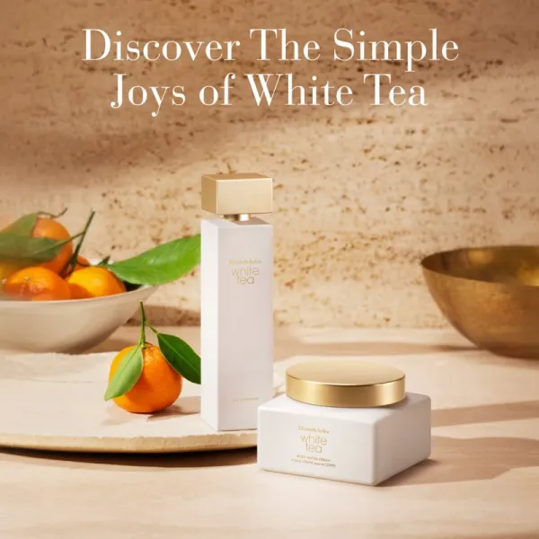 Elizabeth Arden White Tea VivaScent telový krém pre ženy 225 ml
