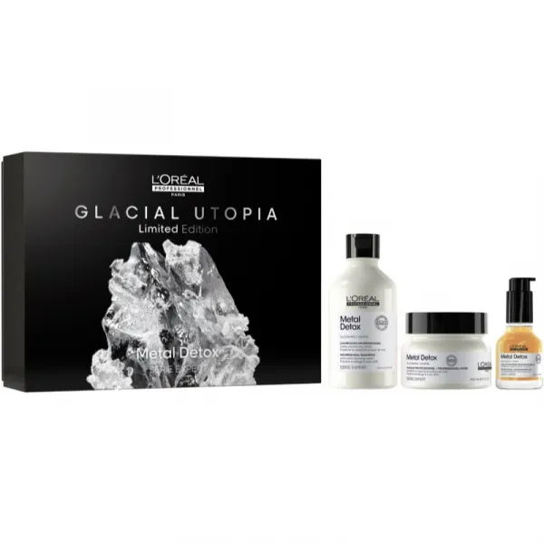 L'Oréal Professionnel Paris sada na vlasy - Serie Expert Metal Detox Trio