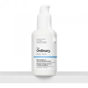 The Ordinary Niacinamide 5% Face & Body Emulsion ľahká hydratačná emulzia proti tmavým škvrnám na tvár a telo 100 ml
