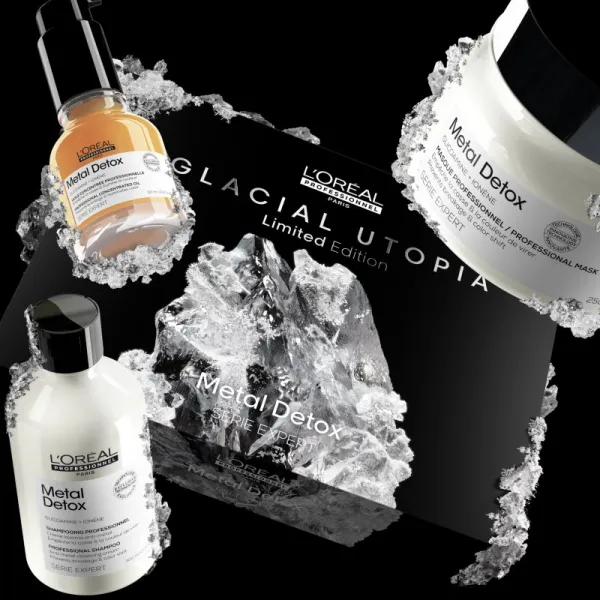 L'Oréal Professionnel Paris sada na vlasy - Serie Expert Metal Detox Trio
